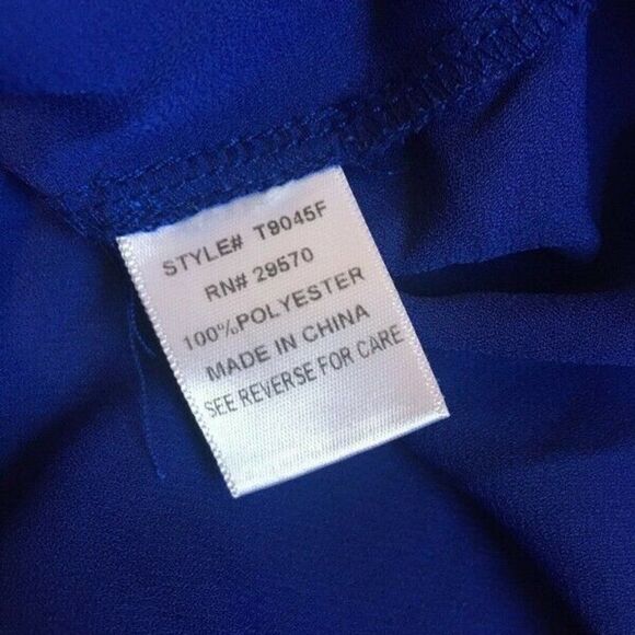 Jemma small blue top - Picture 3 of 5